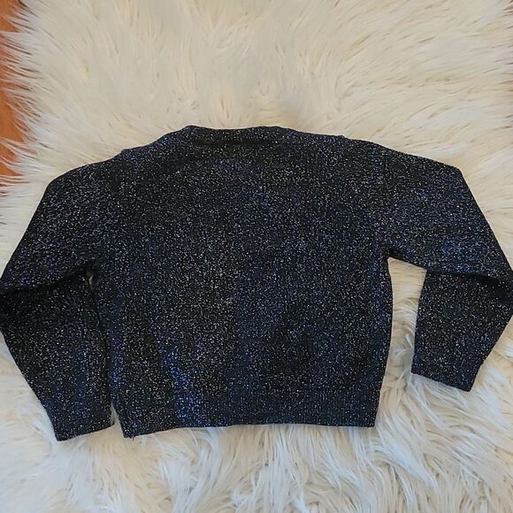 Black Sparkle Cardigan - Picture 2 of 2